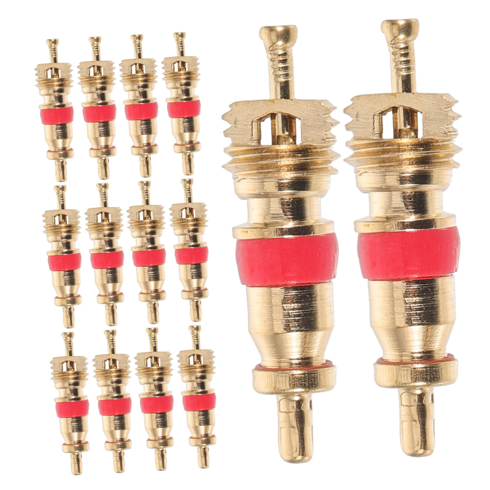 Amosfun 5 Ensembles Noyaux De Valves pour Vélo Accessoires De Remplacement Vélo Compatible Et Étanche 50 Pièces * 5