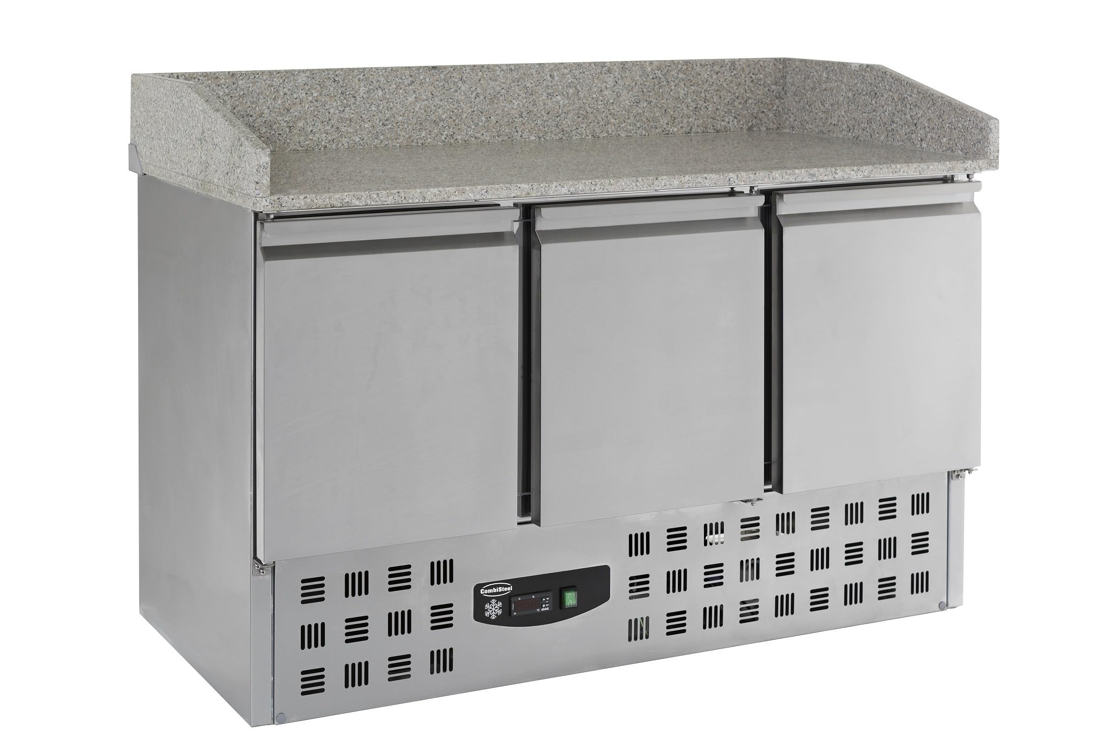 CombiSteel Table Pizza Réfrigérée 3 portes pour 3 GN1/1 -