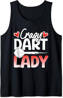 Darts 180 Bull Dartcore Sport Target Tank Top