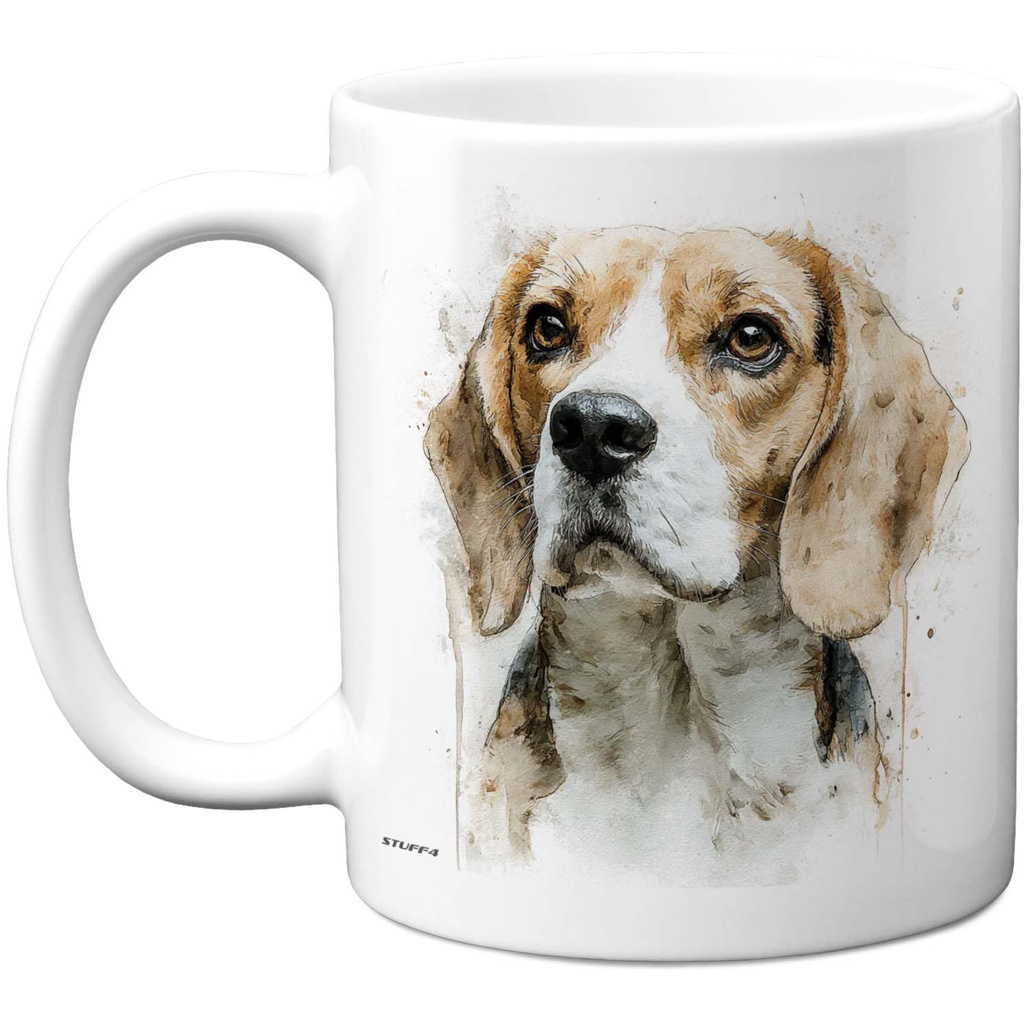 Stuff4 Dog Lover Gifts - Beagle Mug - Novelty Gifts for Friend Family from Relative Friend, Dog Owner Birthday Presents, Fun Bday Presents, 11oz Ceramic Dishwasher Safe Premium Mugs