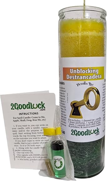 Unblocking Destrancadera Dressed Candle KIT to Clear Your Path and Remove Obstacles