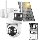 4K Camera Surveillance WiFi Exterieure sans Fil Solaire Double Objectif - 1