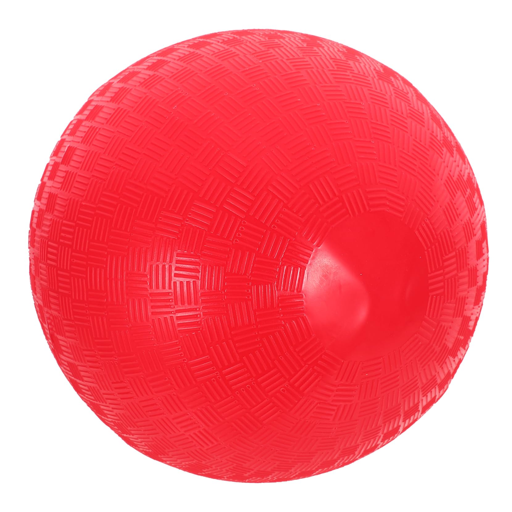 Garneck 8.5 Inches PVC Playground Ball for Boys and Girls Red Outdoor Sports Ball Ages 8-12 Physical Experiment Equipment