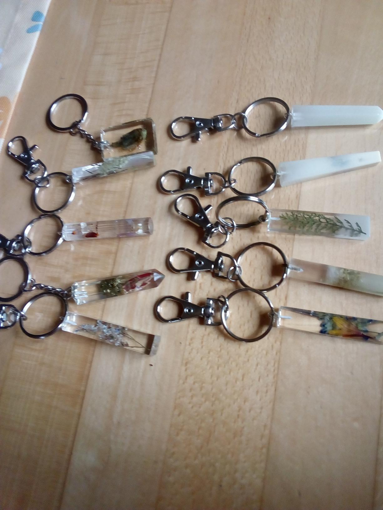 Schlüsselring Anhänger Ring Spaltring 25mm Mit Karabiner