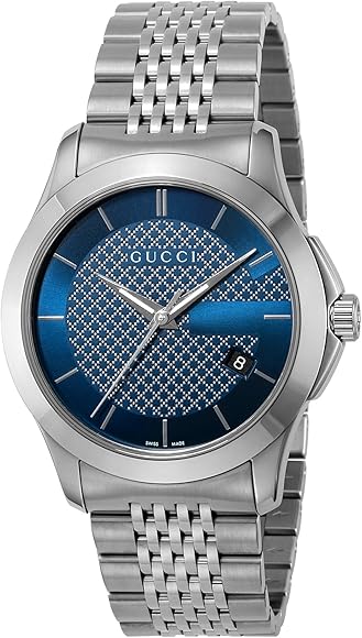 Amazon.co.jp: [グッチ] 腕時計 G-TIMELESS Gタイムレス ネイビー 文字 