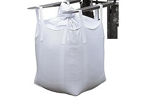 Woven Polypropylene Giant Sized Bulk Bags for Storage (2 Pack)
