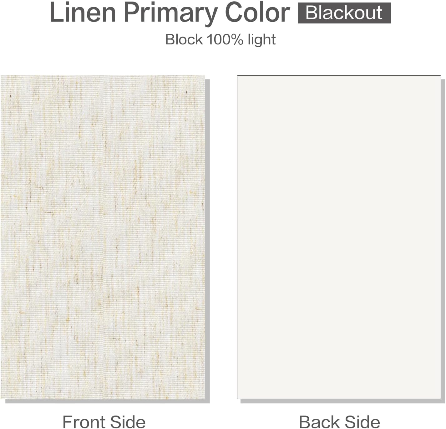 Veritcal Blinds Replacement Blinds Slats, Custom Blackout Fabric Window Blinds for Patio Doors, Windows, Sliding Doors, 3.5 Inches Wide Replacement Slats, Beige