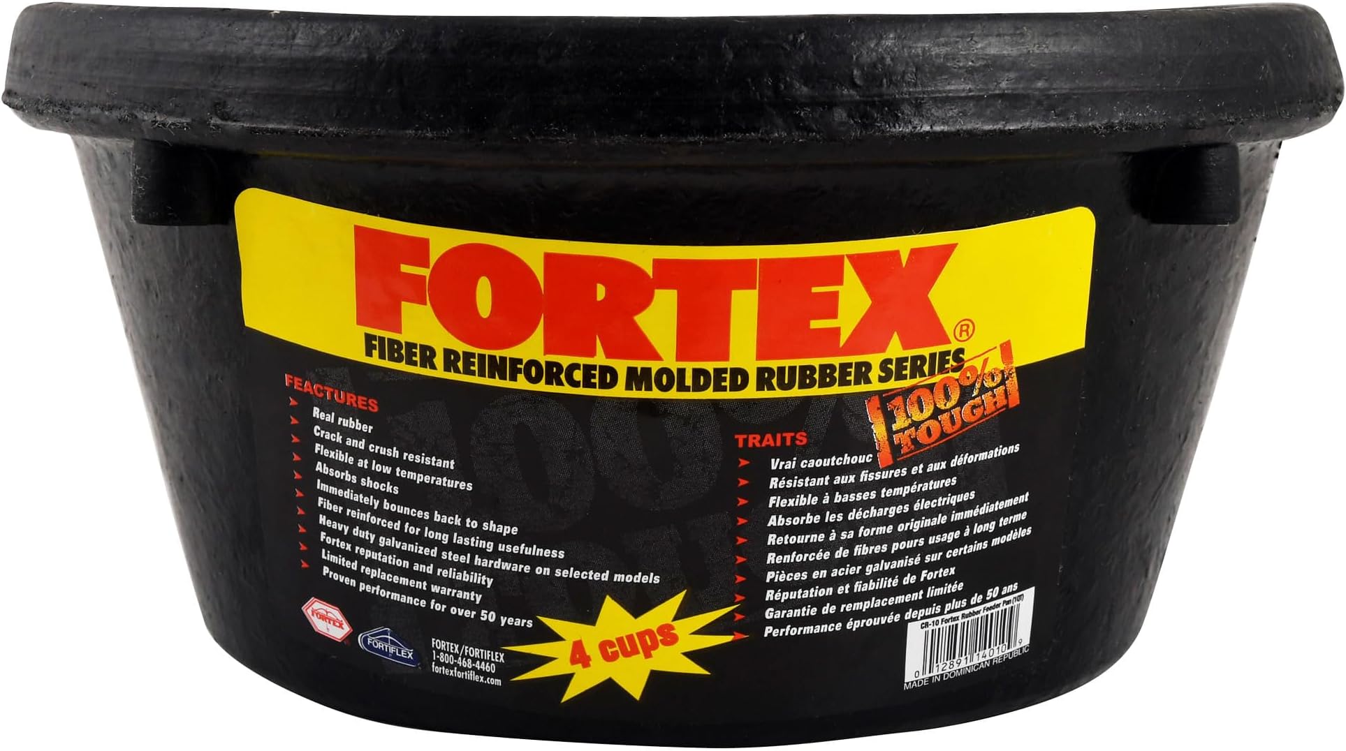 Fortex Small Feeder Pan for Dogs/Cats and Small Animals, 1-Quart