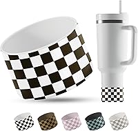 Vista 13 de REUZBL Funda de silicona para botellas Stanley de 20-40oz, termos Hydro Flask, termos Simple Modern, termo Iron Flask, termos similares, accesorio