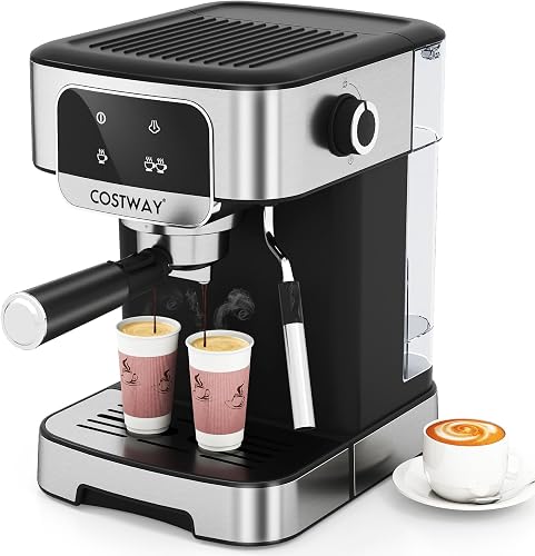 Machine à Espresso 20 Bars COSTWAY