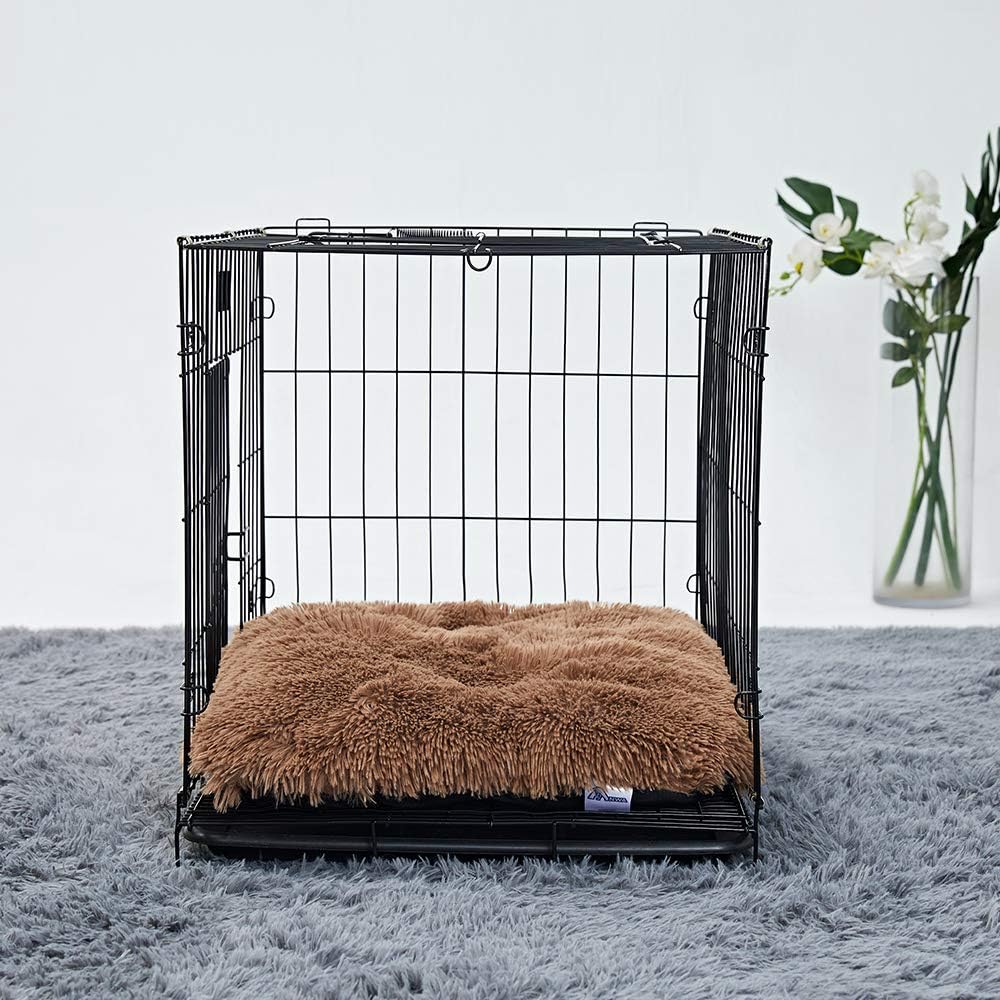 Dog Bed Extra Large Dogs, Washable Dog Bed Crate Pad for Cage Kennel, Dog Bed Crate Mat 42"