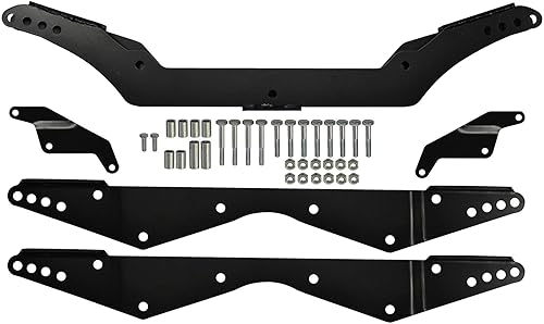 Miniatura 5 de SuperATV Kit de elevación ajustable de 2-3 pulgadas para Polaris RZR S 8002010-2014 RZR 4 800 2009-2014. Ver ajuste - 100% atornillado para una