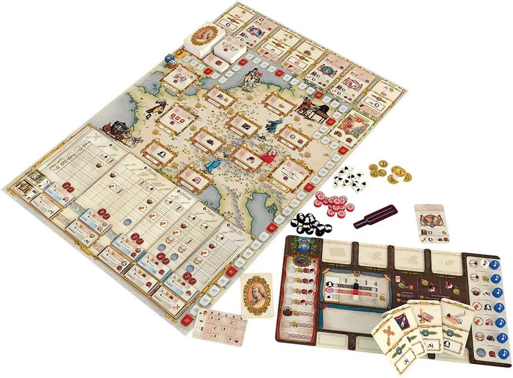 Devir Thames & Kosmos – – Lacrimosa – Level: Advanced –Euro Board Game – 2-4 Players – Board Games for Adults & Kids, Ages 14+ - BGLACML