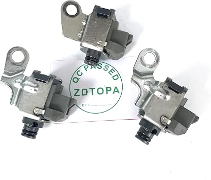 Transmission Solenoid Set Kit A340E A340 AW4 Tcc Shift Lock Up compatible for 1985-2000 Toyota Lexus Jeep