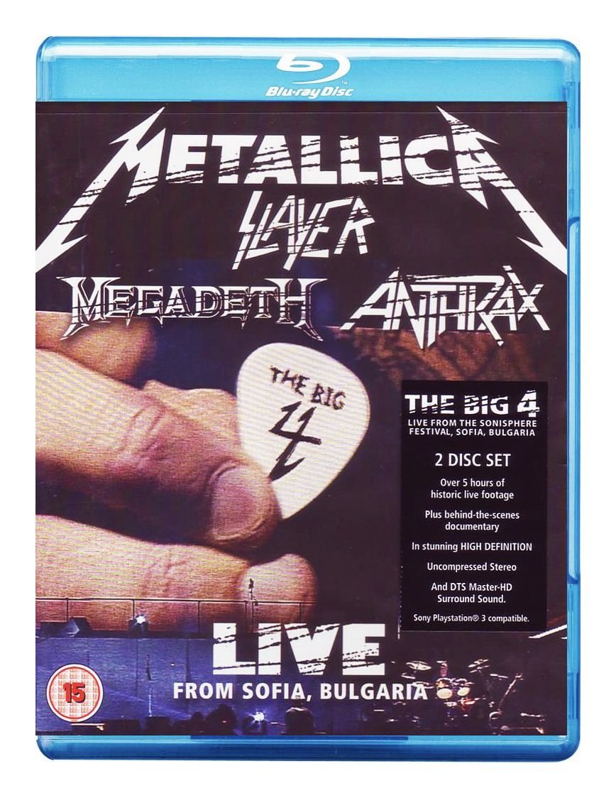 Big Four: Live from Sophia Bulgaria : Metallica, Slayer, Anthrax