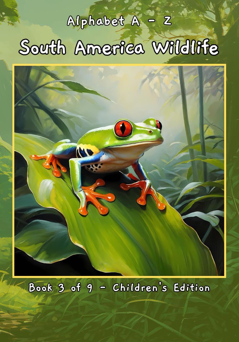 Alphabet A - Z South America Wildlife Book 3 of 9 - Children's Edition (A - Z Wildlife Series)