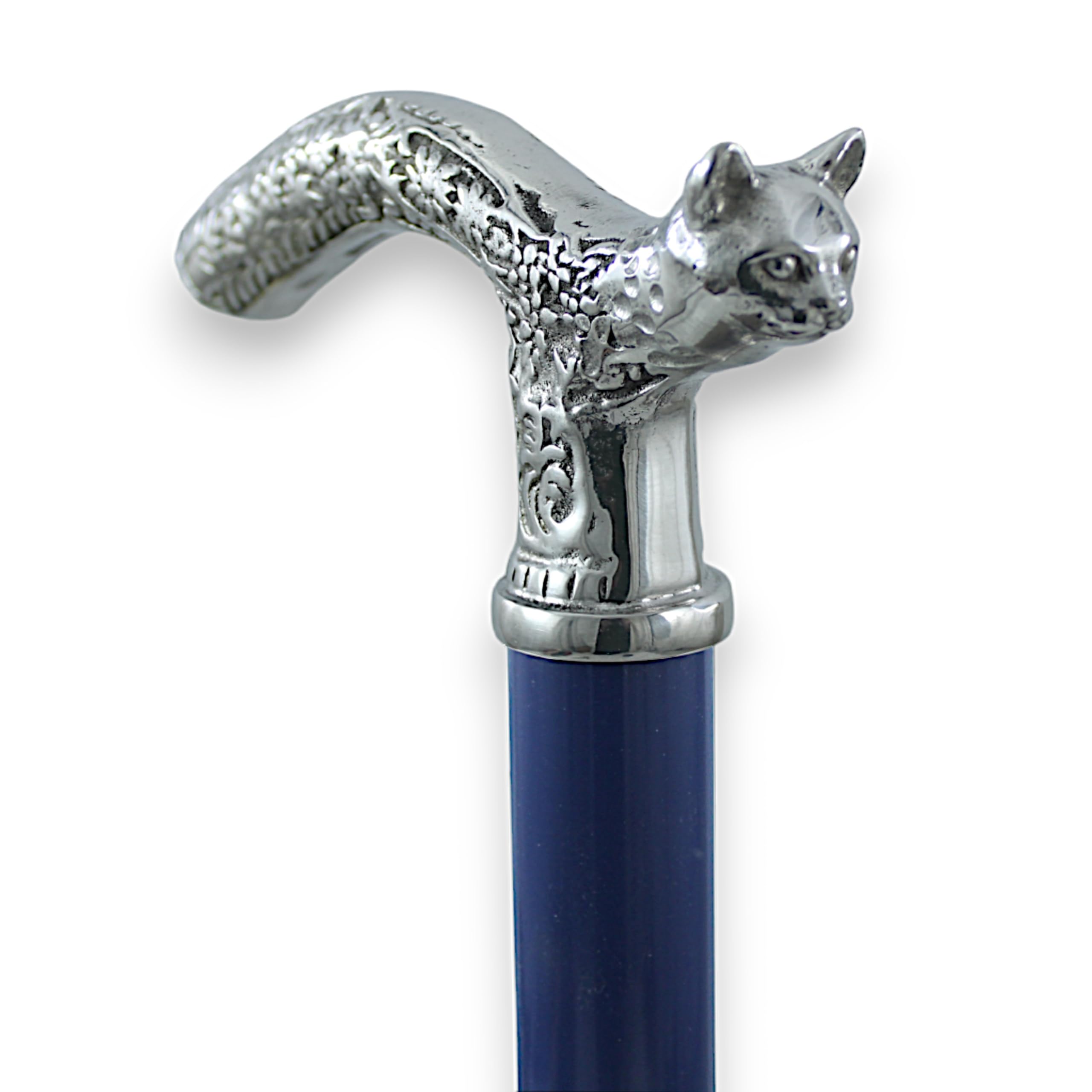Bastón de Paseo Artesanal Madera y Metal, Ceremonia Novio, Personalizado - Bastón para Anciano, Hombre Elegante.
