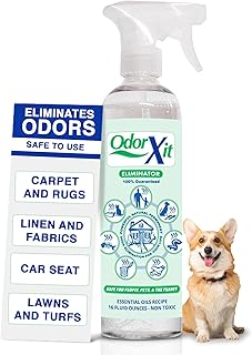 Pet Urine Odor Eliminator Spray, Ideal for Cat, Dog Poo and Urine Smell, Versatile & Natural Odor Neutralizer for Home and Outdoor Use, Ready to Use, 16oz