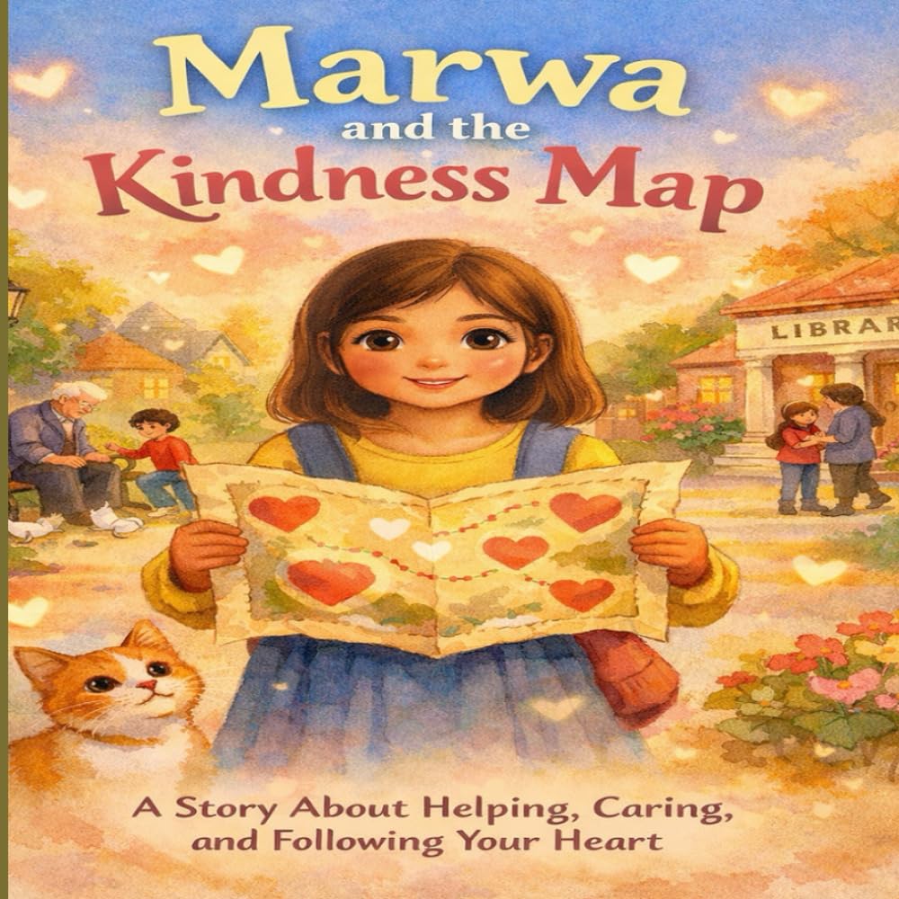 Marwa & the Kindness Map: A Story about Helping, Caring, and Following Your Heart