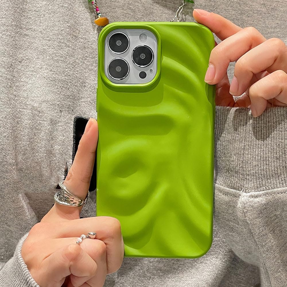Coque silicone mat pli 3D iPhone 14 Pro Max antichoc - 5