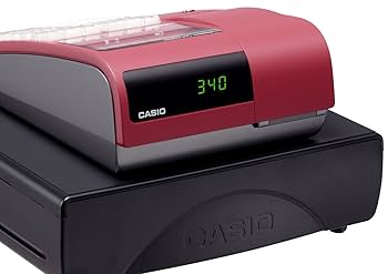 Amazon | カシオ レジスター 10部門 ドロア分離型 TE-340RD