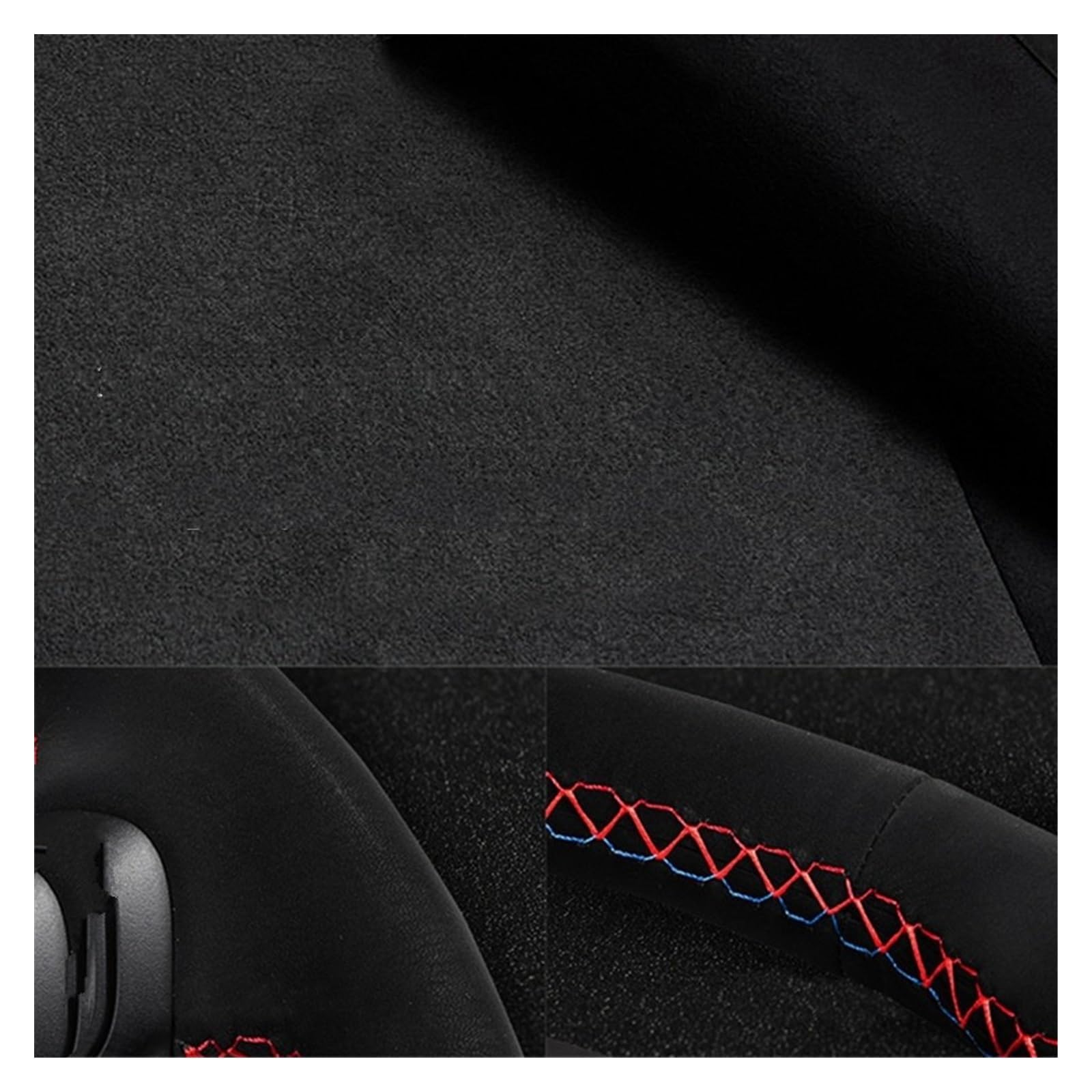 Stuurhoes voor Hyundai Tucson 2005-2018 2019 2020 2021 2022 2023 2024, antislip, ademende stuurwielbeschermer, automatische stuurwielbeschermer auto-interieur accessoires,D-1
