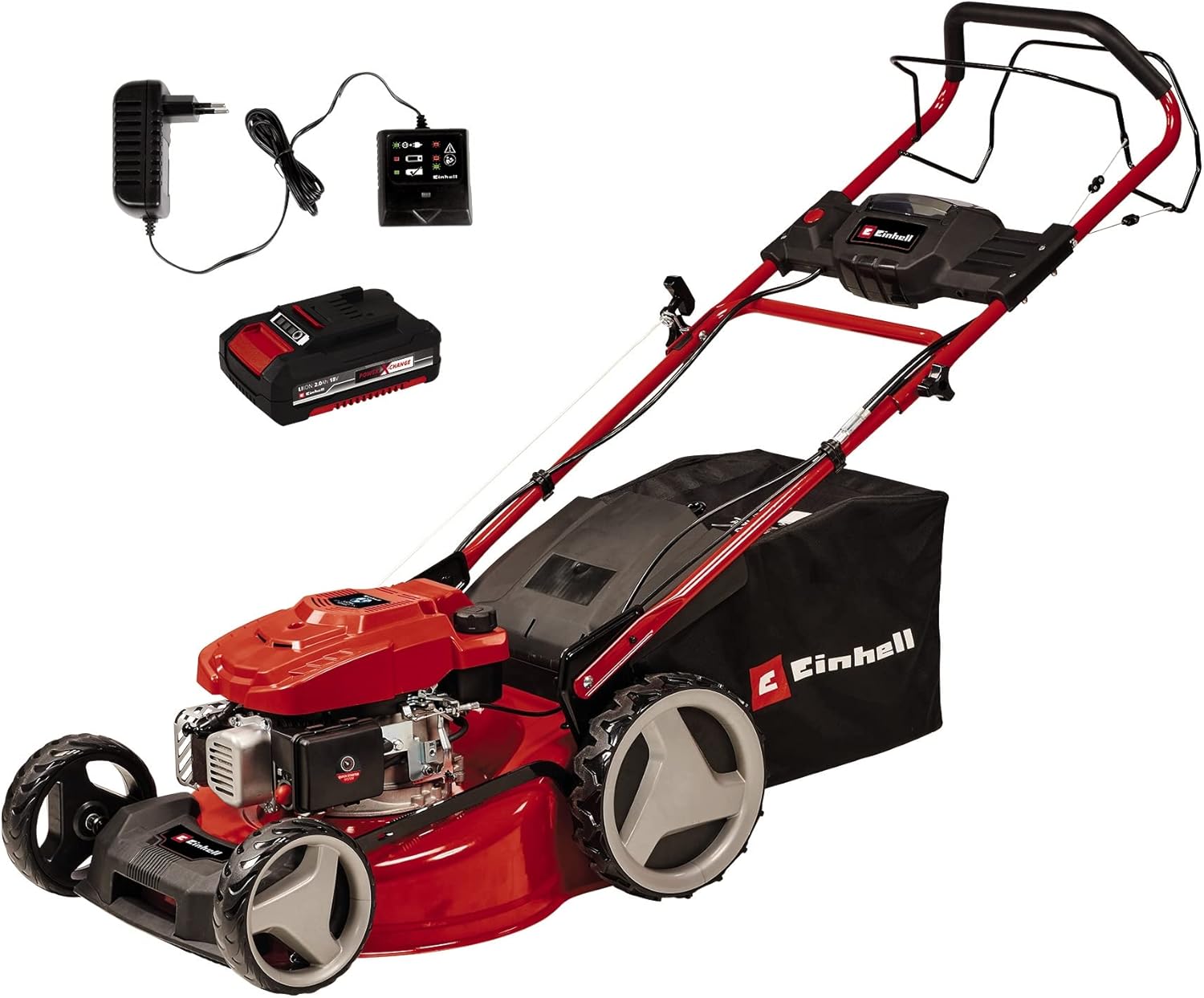 Einhell Benzin Rasenmäher Springt Nicht An Einhell Benzin-Rasenmäher GC-PM 46 SM HW-E Li (2 kW, 4-Takt-Motor, für