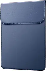 JETech Capa Fina para Laptop para MacBook Neo (A18 Pro), MacBook Air 13 Polegadas (M2/M3/M4/M5) 2022-2026, MacBook Pro 13 Polegadas (M1/M2) 2016-2022, Capa Couro PU (Marinha)