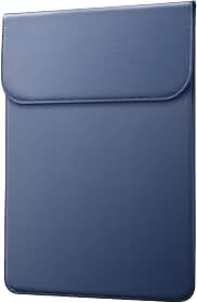 JETech Capa Fina para Laptop para MacBook Neo (A18 Pro), MacBook Air 13 Polegadas (M2/M3/M4/M5) 2022-2026, MacBook Pro 13 Polegadas (M1/M2) 2016-2022, Capa Couro PU (Marinha)