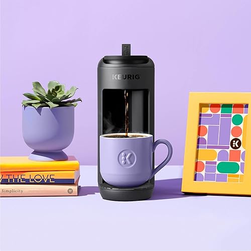 Miniatura 10 de Keurig K-Mini Mate - Cafetera de una sola porción, ultracompacta de 4 pulgadas de ancho, apta para taza de viaje, regalo ideal para vacaciones para