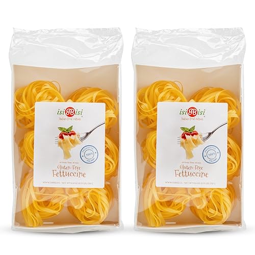 isiBisi Gluten-Free Fettuccine Nest Pasta - 2-Pack, Corn and Rice