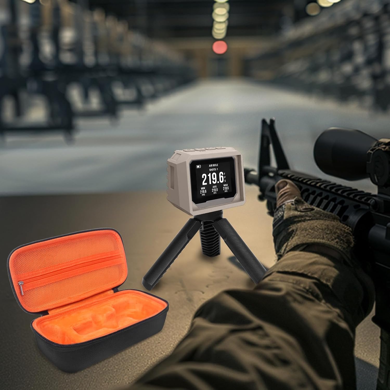 Garmin Xero C1 Pro Case Bundle - 2-in-1 Silicone Protective Cover & Custom Travel Organizer Case, Shockproof Anti-Scratch Full Protection for Garmin Xero C1 Pro Chronograph