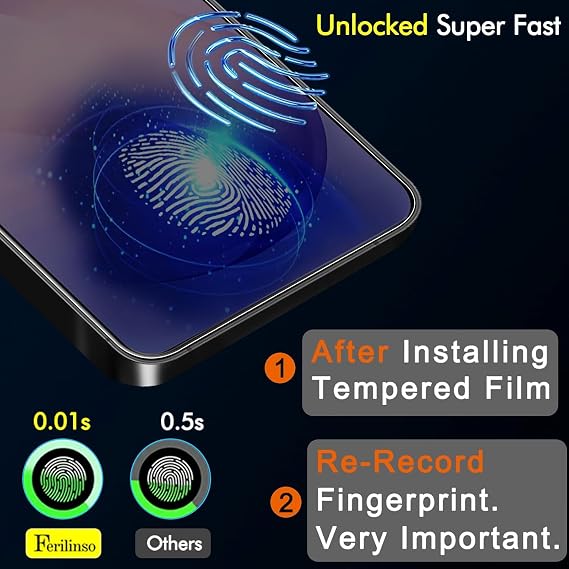 Ferilinso Screen Protector for Samsung Galaxy S26 Ultra, Tempered Glass | 3 Pack, 9H+ Military-Grade Shatterproof, HD Clear, Case Friendly, Easy Installation Bubble Free, with Camera Lens Protector
