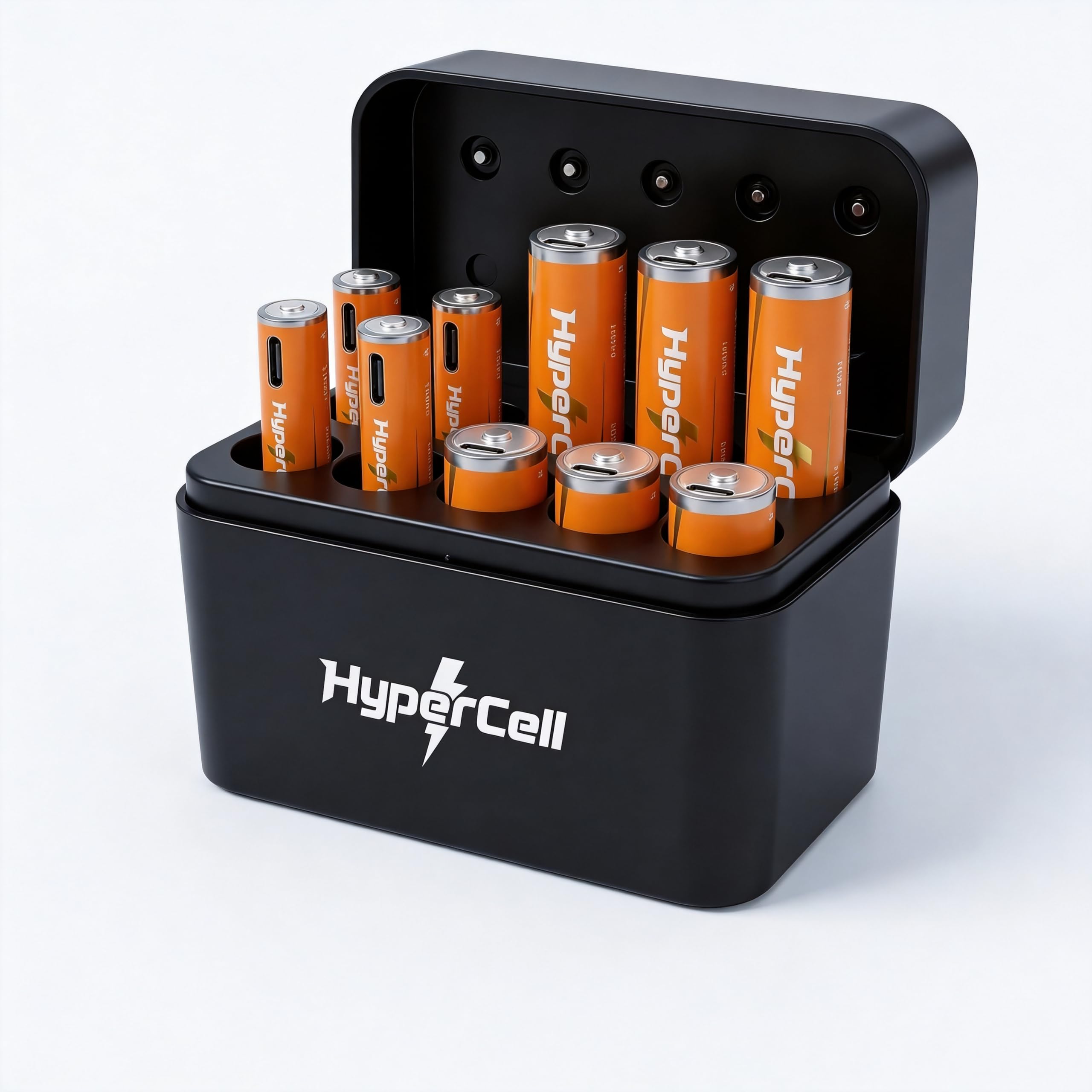 Hypercell® Rechargeable AA AAA Batteries with Wireless Fast Charger Kit | 1.5V High Capacity 𝕃𝕚𝕥𝕙𝕚𝕦𝕞 3000 mAh AA Pack of 10 Batteries |1500+ Cycles |15‑Years Life | OEM | Made in U.S-image-26