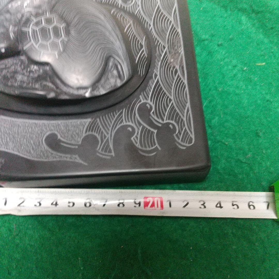 高級 雨畑硯 峯硯堂本舗 甲州銘石 高級 雨畑御硯 峯硯堂本舗／櫻形 古