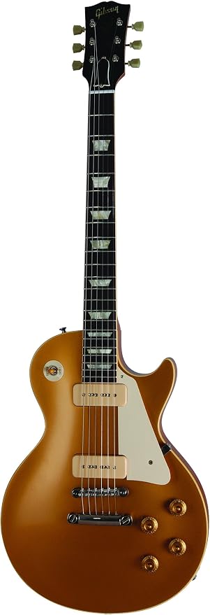 Amazon.com: 1956 Gibson Les Paul goldtop Vos Guitarra Eléctrica, color  dorado envejecido : Instrumentos Musicales