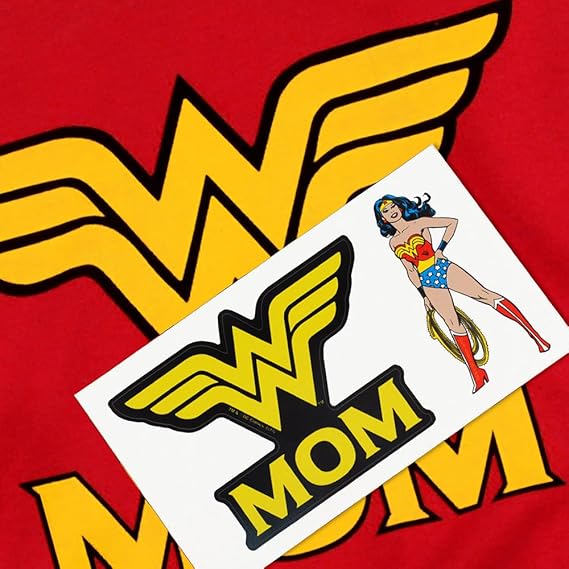 Download Amazon Com Wonder Woman Wonder Mom Dc Comics Pullover Hoodie Sweatshirt Stickers Clothing Shoes Jewelry