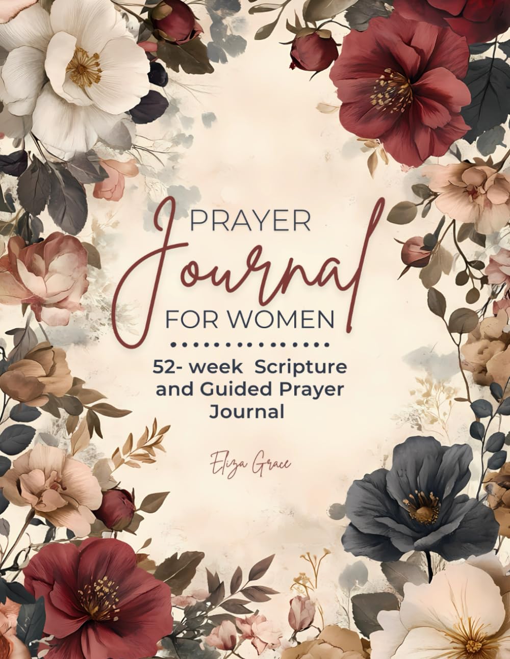 Prayer Journal for Women: 52-weeks scripture, reflection, and guided prayers