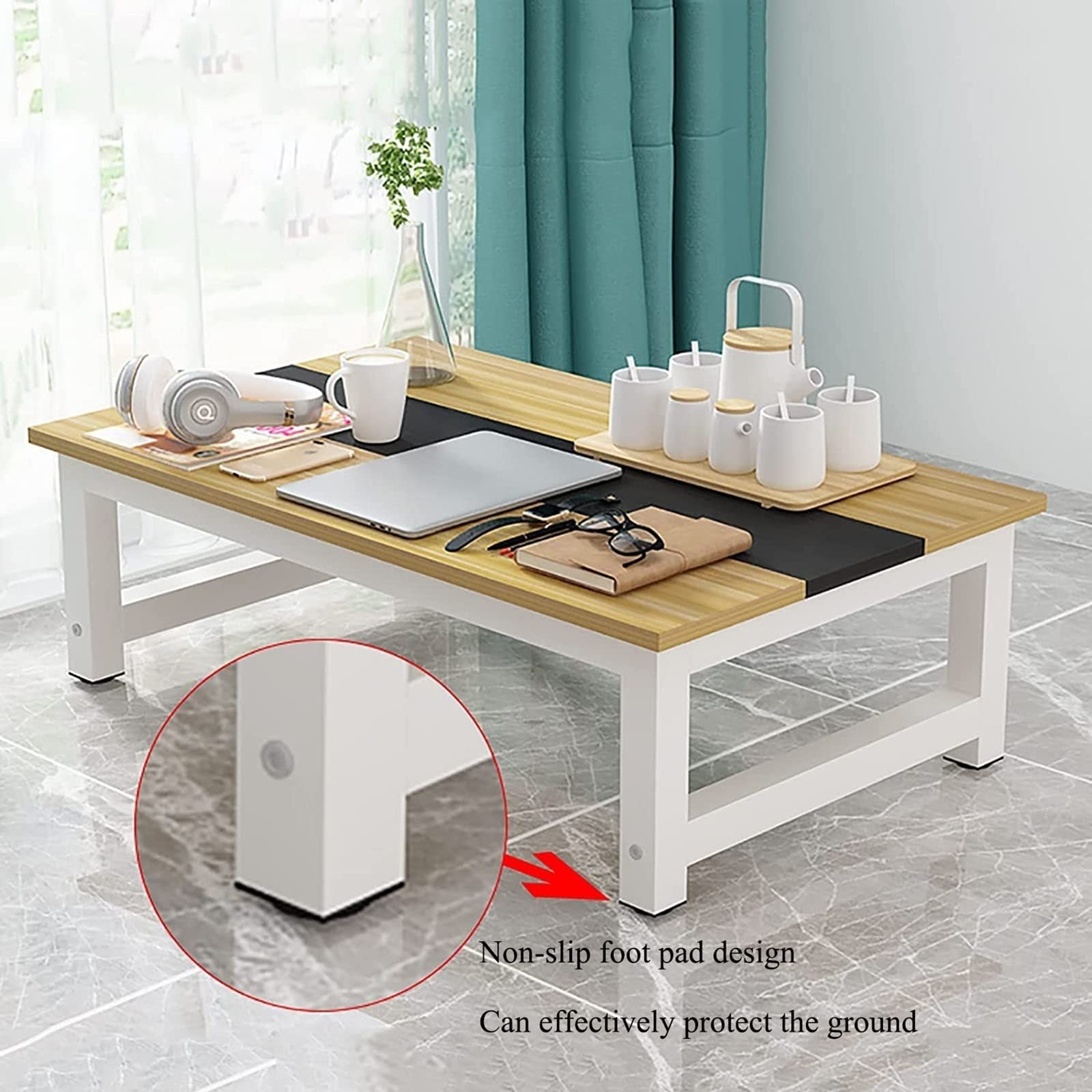 Amazon｜コーヒーテーブル、リビングルーム日本式ローテーブル、ソファ