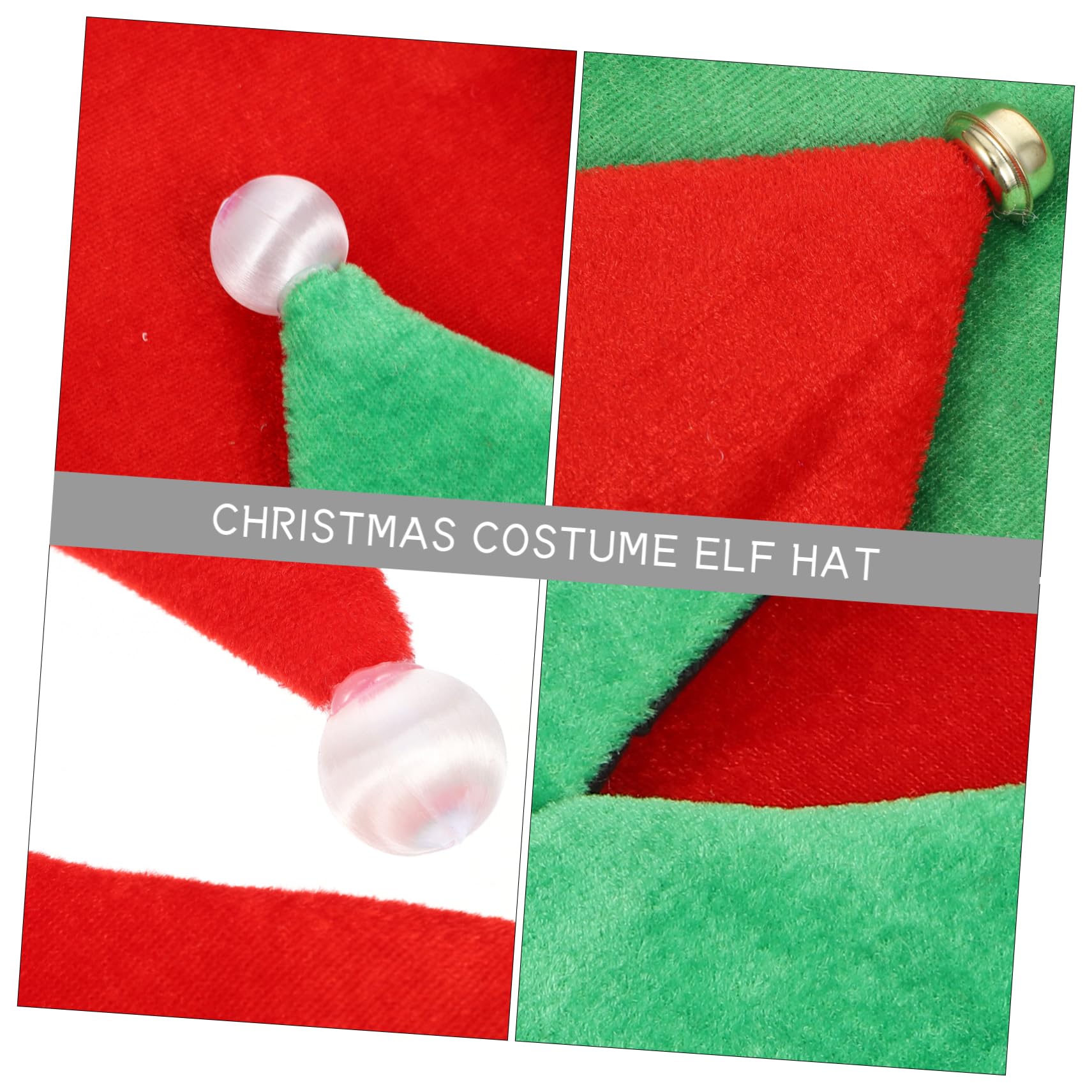 COLLBATH 4pezzi Decorativi Per Natalizio Per Adulti e Accessori Per Cosplay e Decorazioni Festive