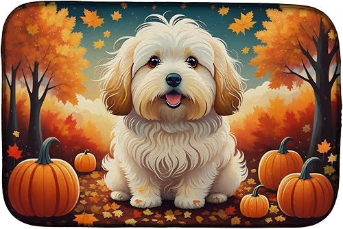 Miniatura 66 de Caroline's Treasures DAC1072DDM Shiba Inu - Tapete de secado de platos absorbente para encimera de cocina, tapete escurridor de platos para SHIBA