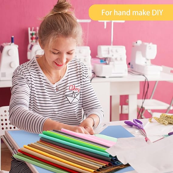 60 Pcs Cotton Fabric Bundle Fat Quarters for Sewing and Quilting Colorful Fabric Bundles Precut Square for DIY Craft Patchwork(10 x 10 Inch)