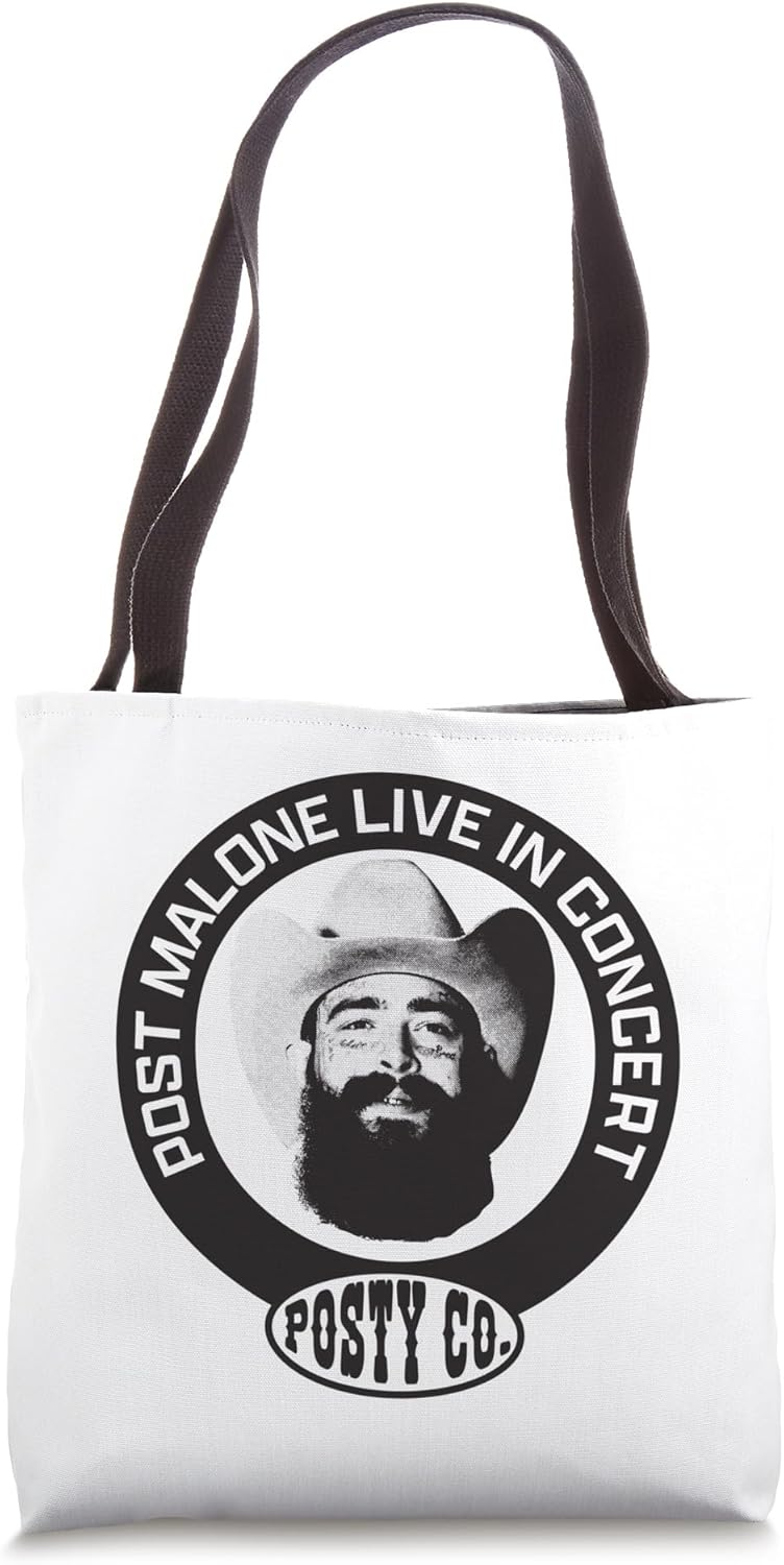 Official Post Malone Live In Concert Tote Bag
