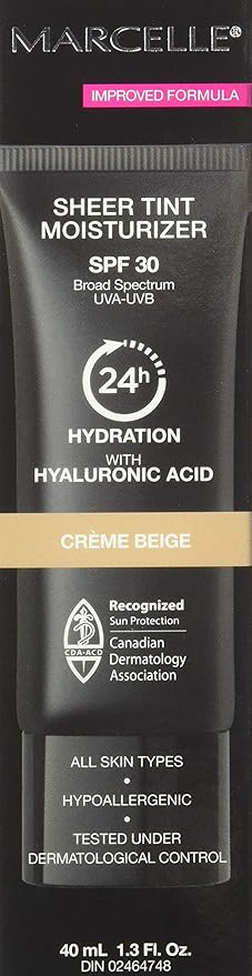 marcelle sheer tint moisturizer