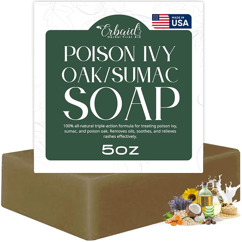 Sabonete em barra Erbaid com jewelweed, 150 g