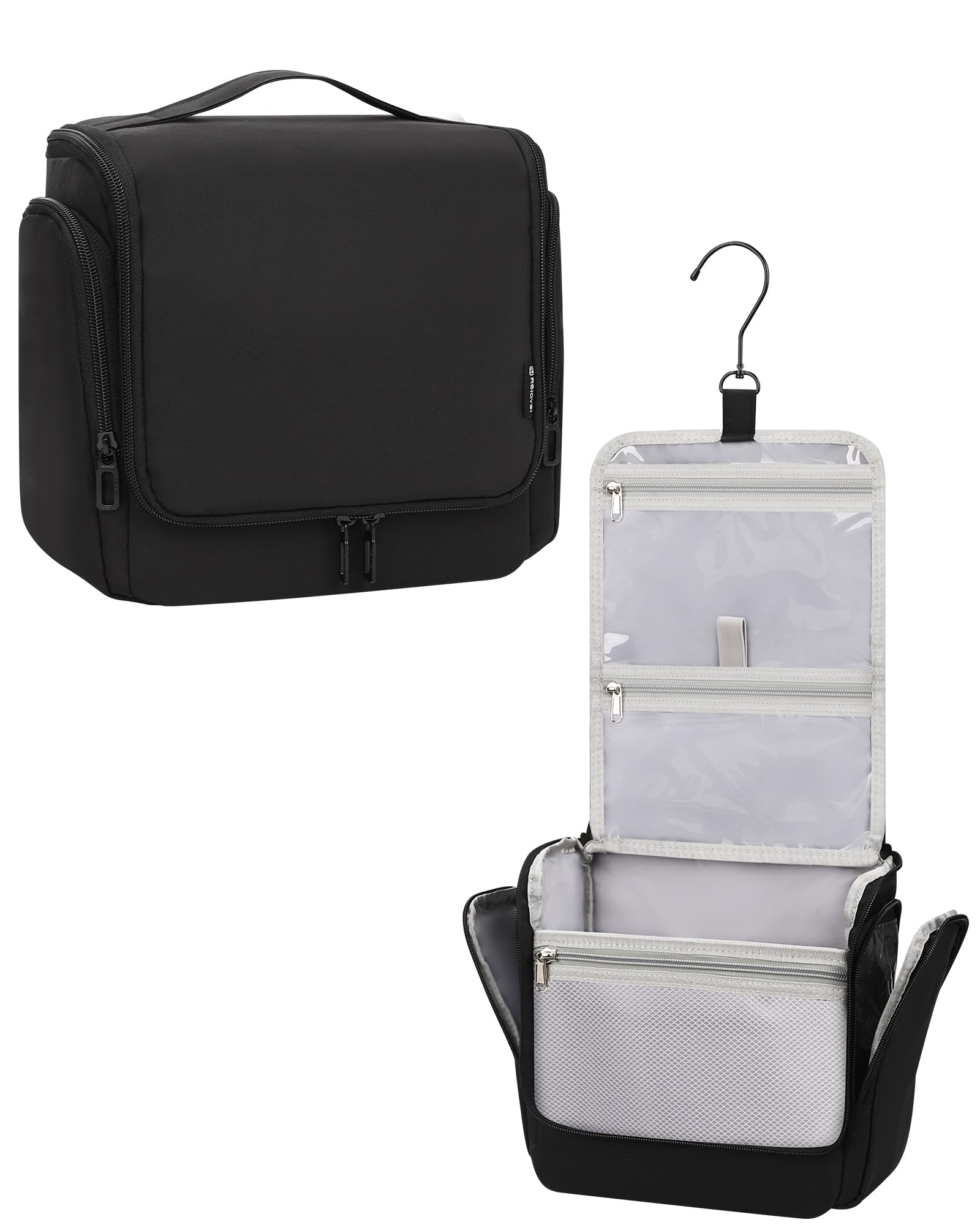 Bolsa de artículos de tocador colgante para hombres y mujeres, organizador de cosméticos de maquillaje grande impermeable, kit de afeitado Dopp, bolsas de higiene para baño, accesorios esenciales de