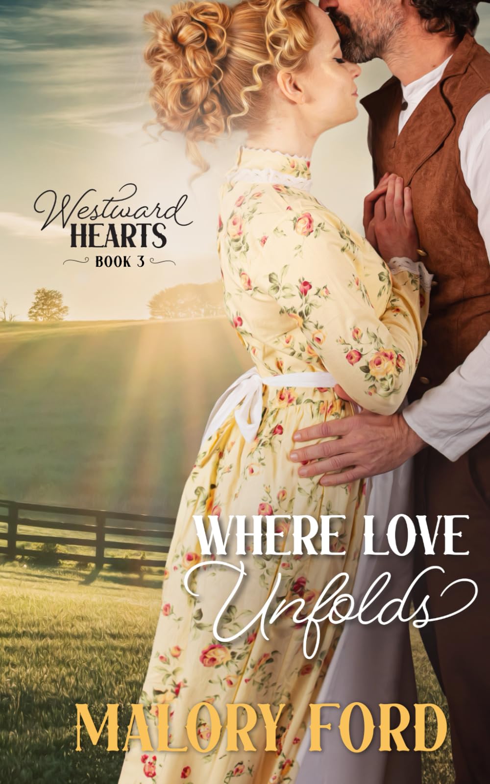 Where Love Unfolds: A Christian Cowboy Romance (Westward Hearts)