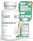 Anxietame - 60 Count, L-Theanine Supplement to Support Depression and Stress, Natural Mood Support and Sleep Aid Supplement
