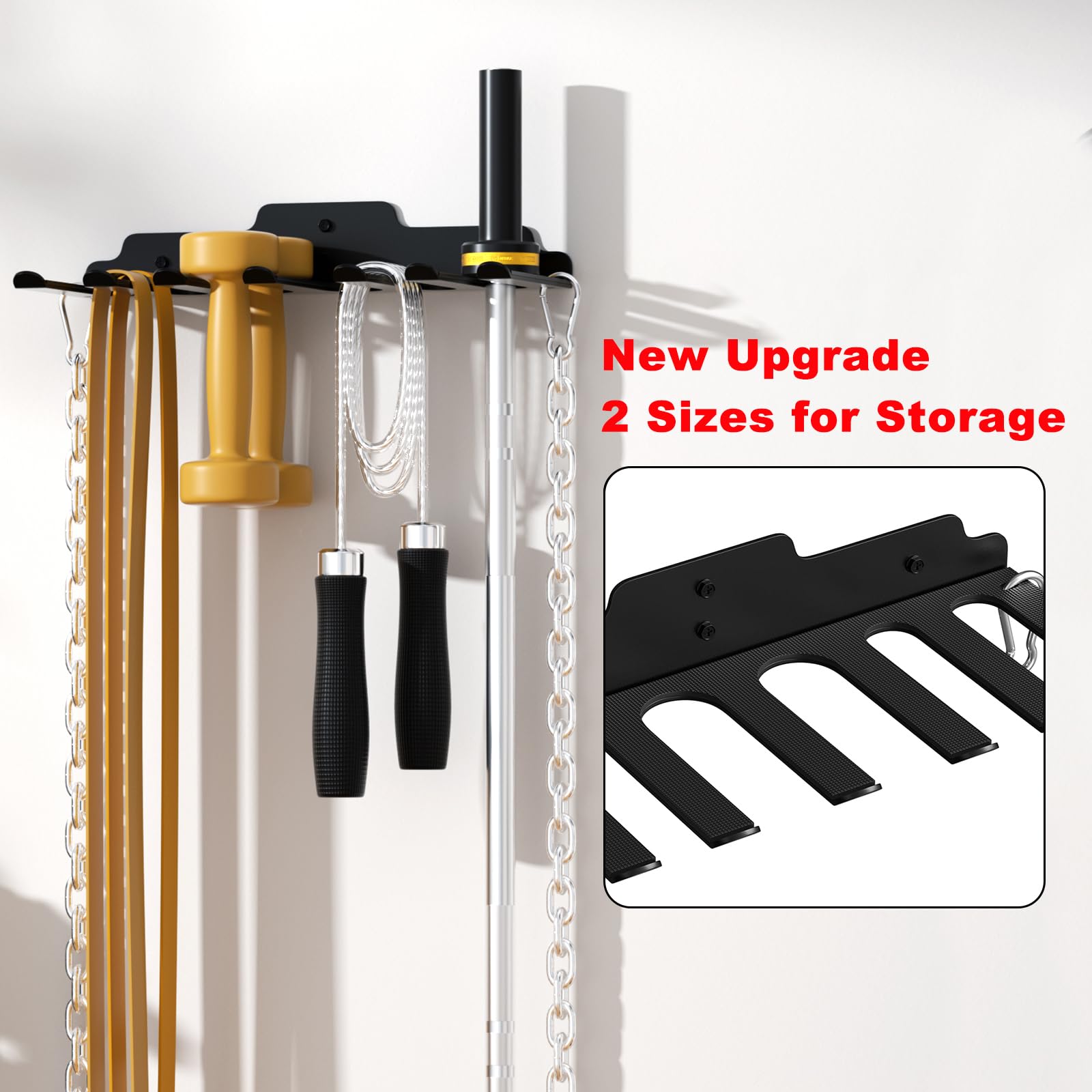 Barbell Hanger - Garage Gym Storage -2
