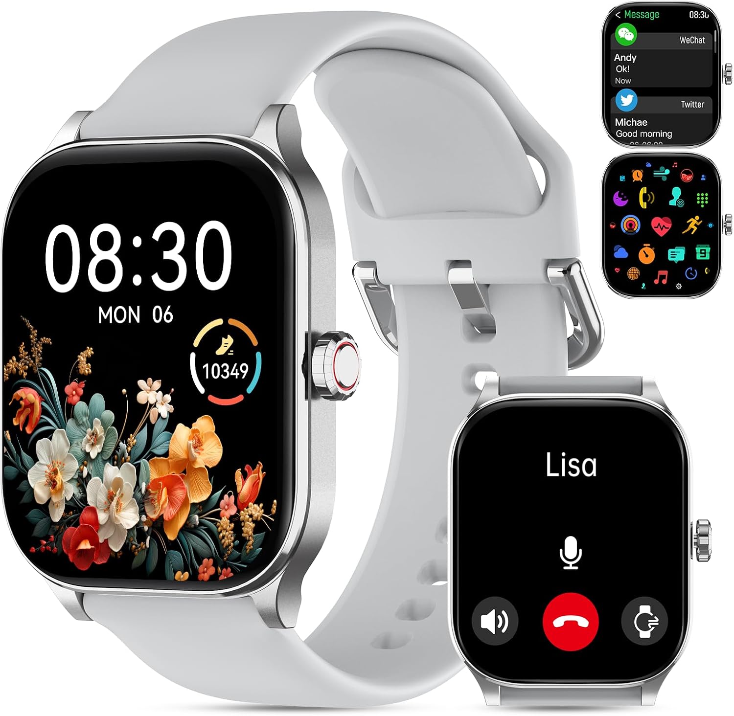 Smart Watch for Women Men(Answer/Make Call)